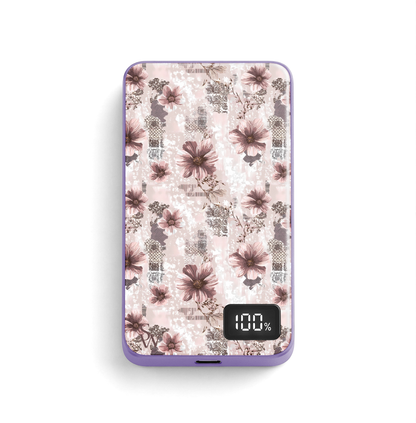 Vintage Bloom Power Bank