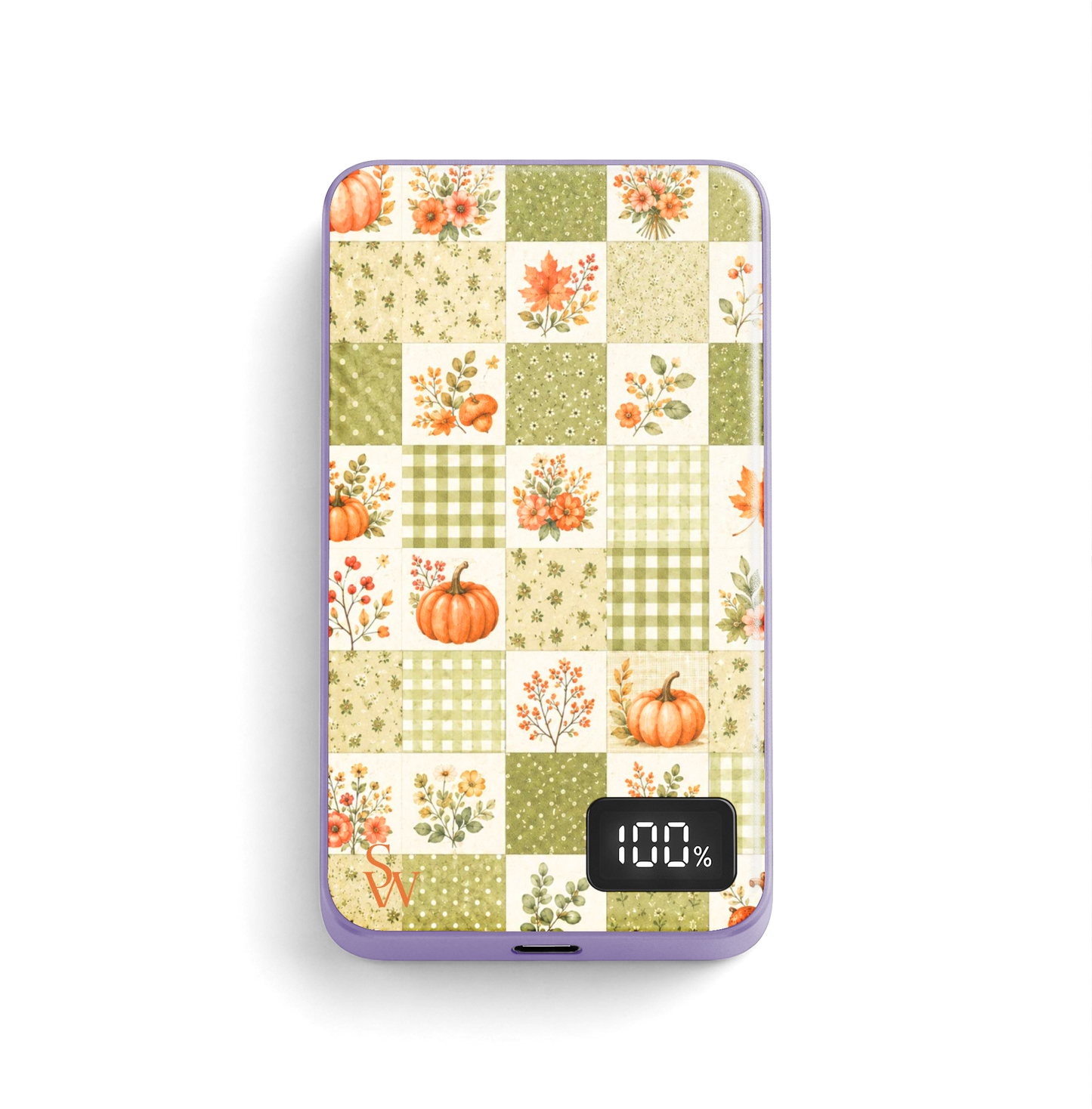 Pumpkin Patchwork MagSafe Power Bank