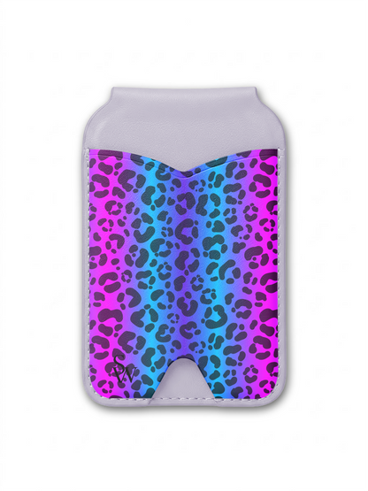 Electric Leopard Phone Wallet