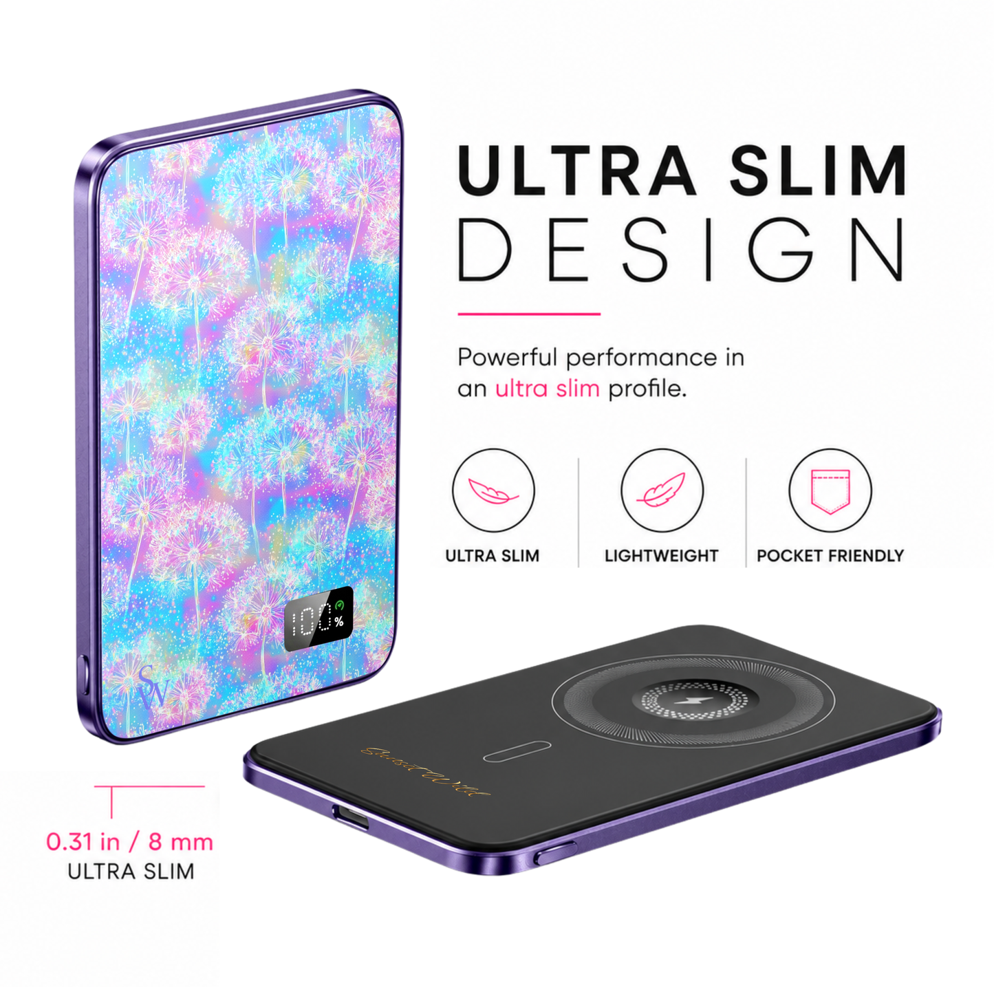 Pastel Wishes Power Bank