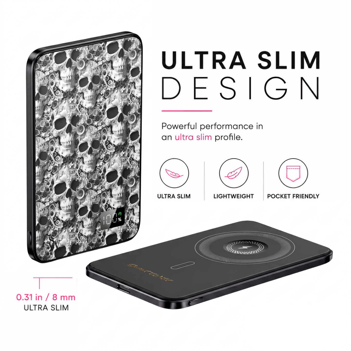 Phantom Florals Power Bank