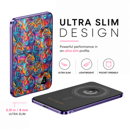 Striped & Savage Power Bank