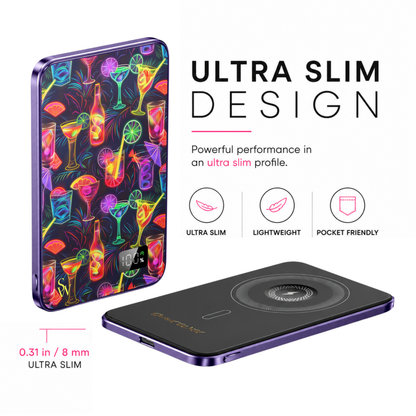 Sunset Sips Power Bank
