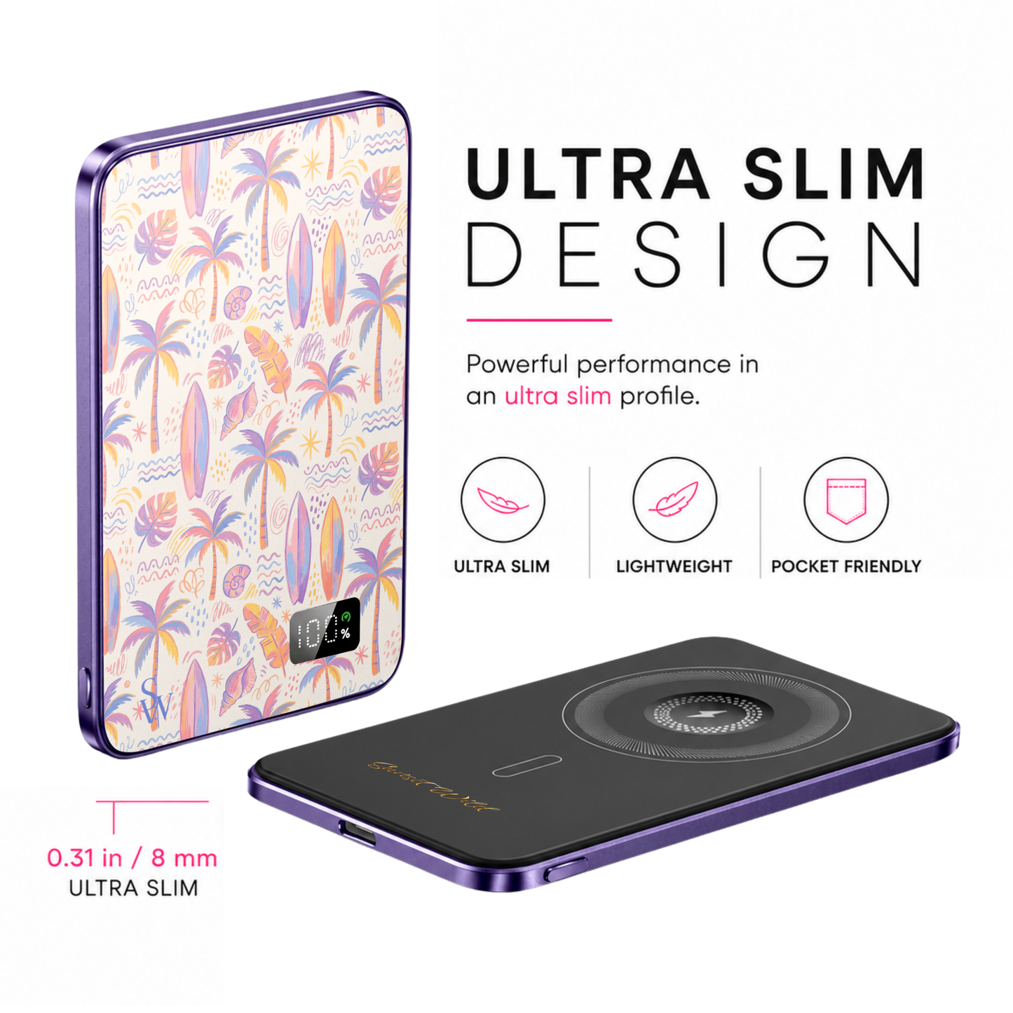 Sunset Surf Power Bank
