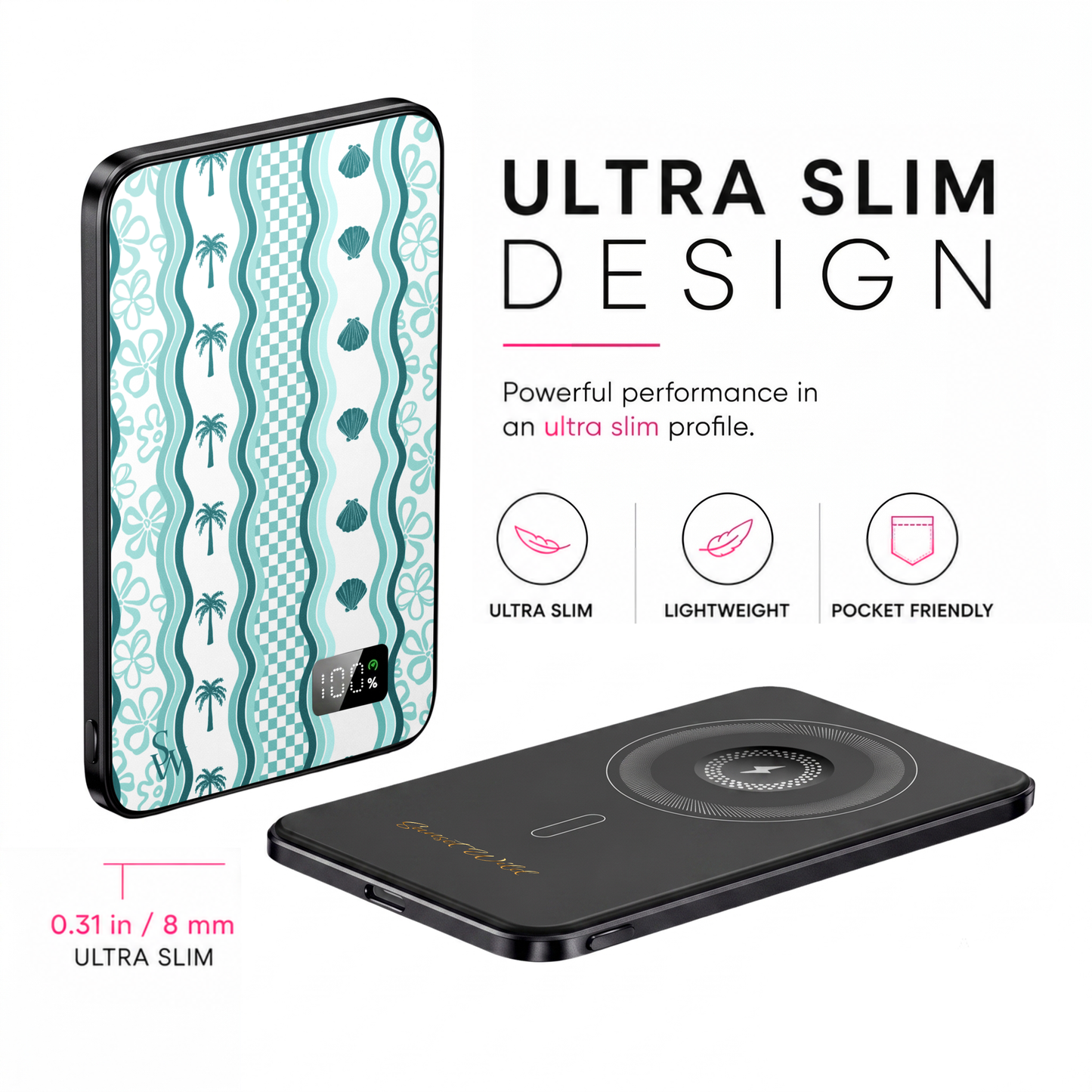 Teal Tides Power Bank