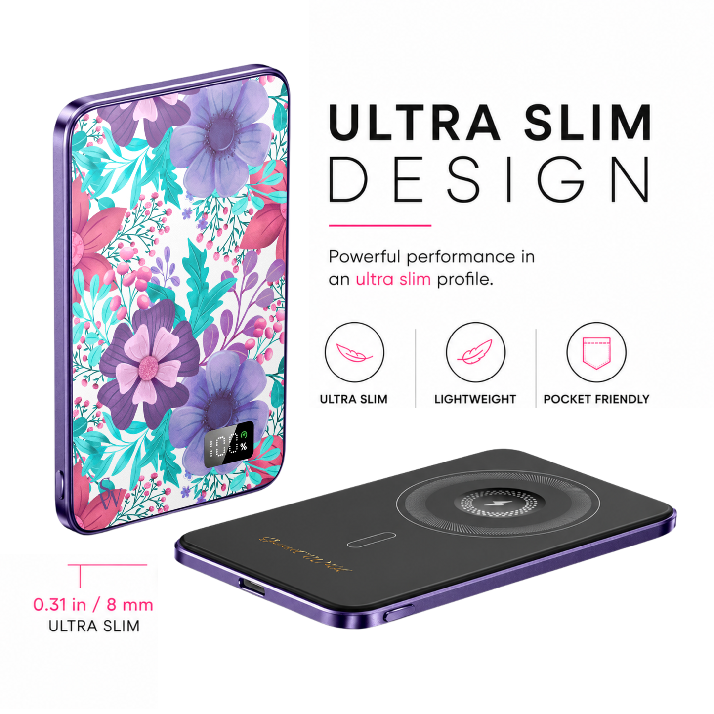 Tropical Bloom Power Bank