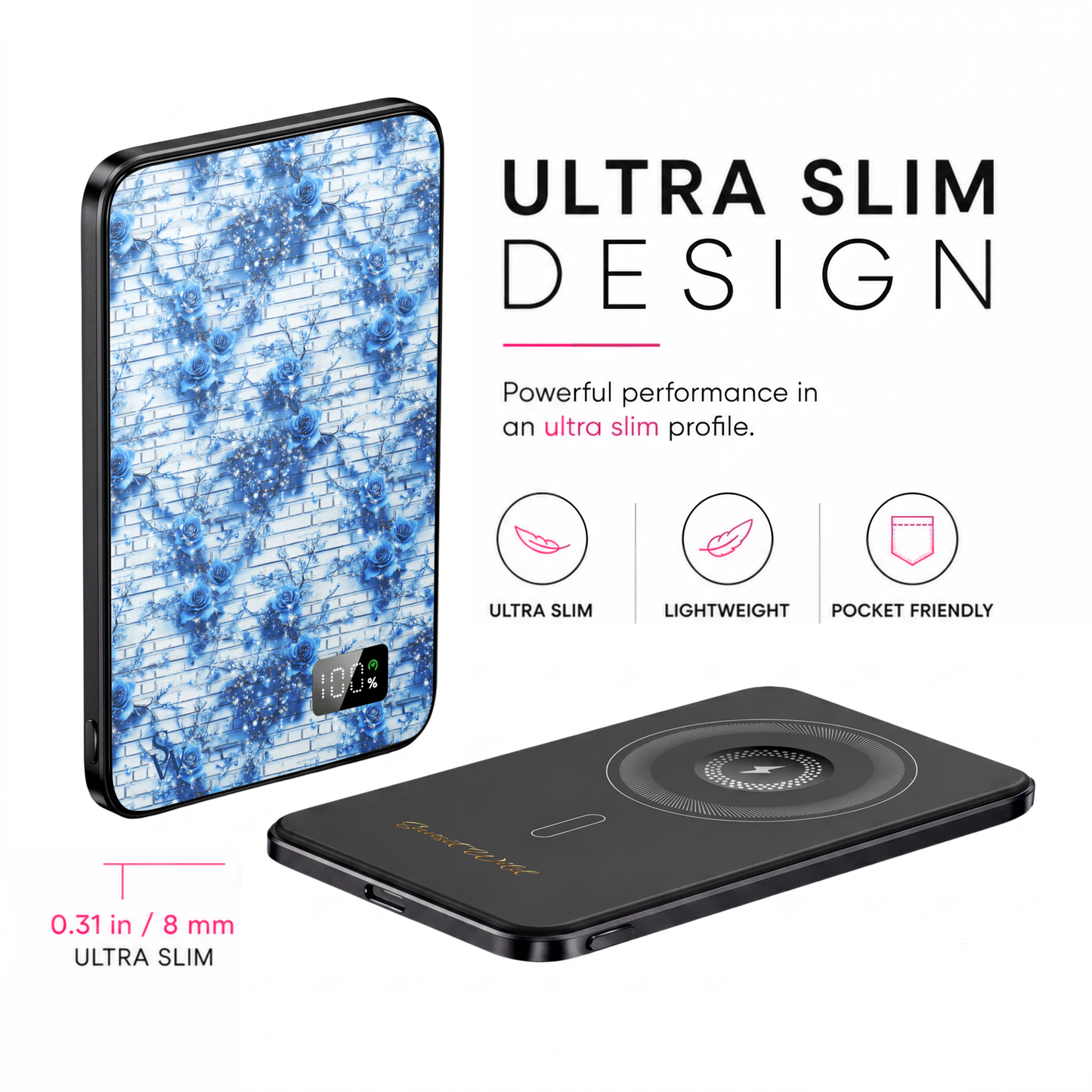 Winter Blues Power Bank