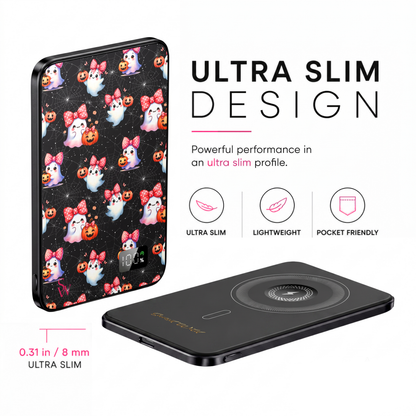 Boo in Bows MagSafe Power Bank