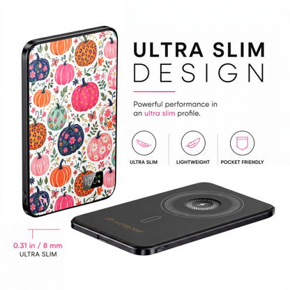 Petals & Pumpkins MagSafe Power Bank