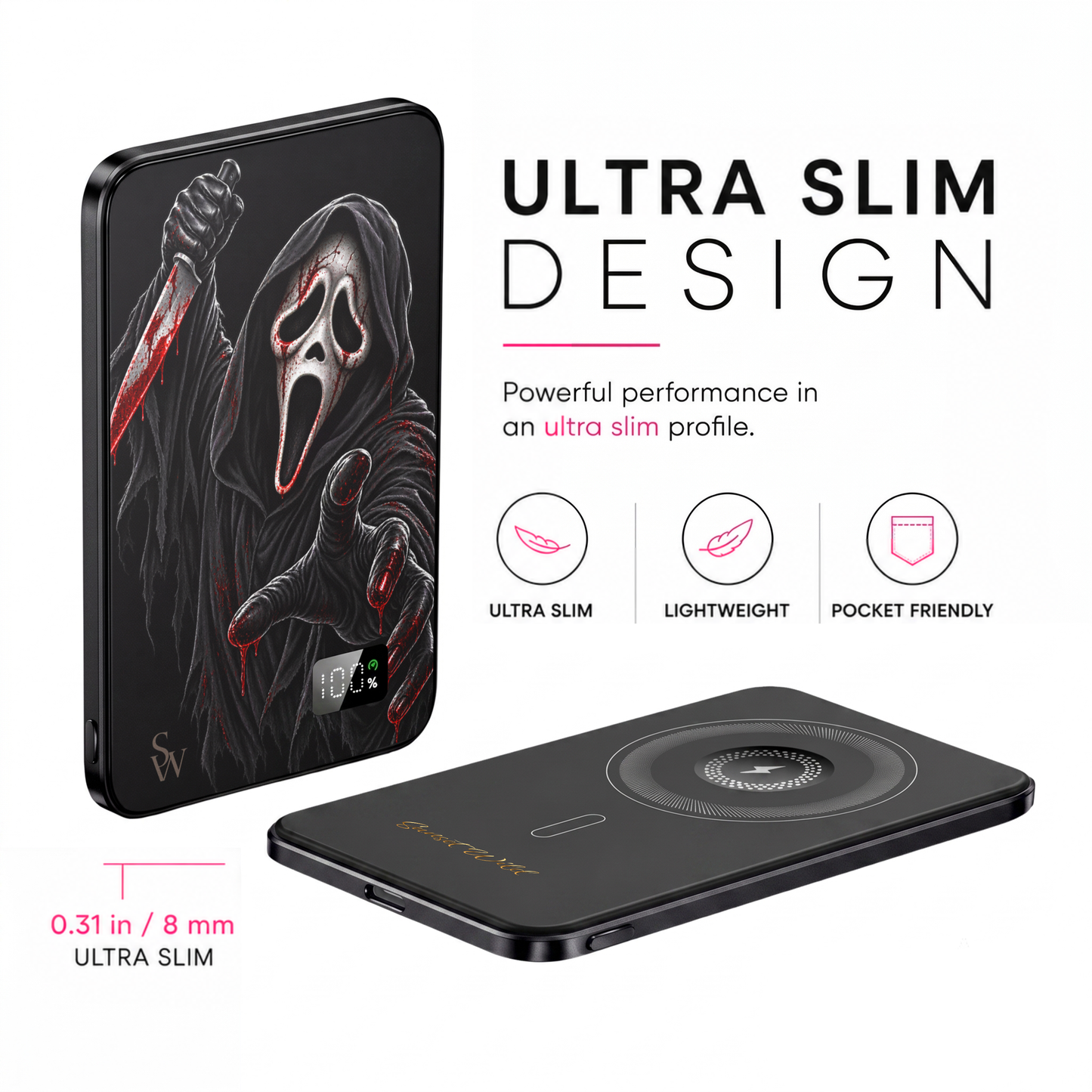 Ghostface MagSafe Power Bank