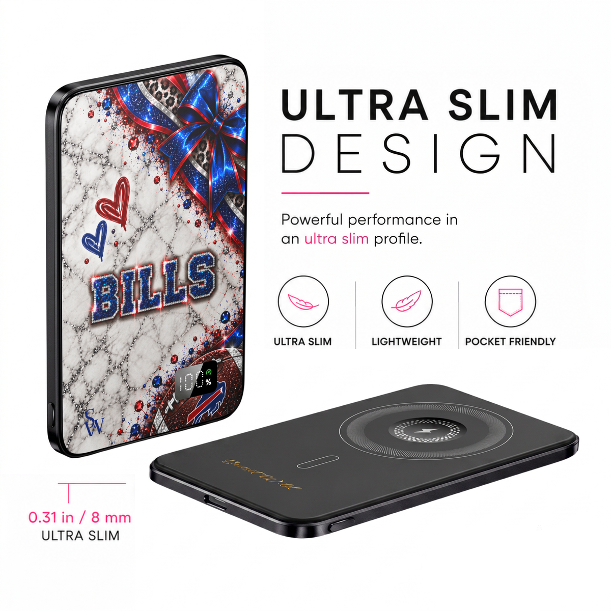 Bills Bling MagSafe Power Bank