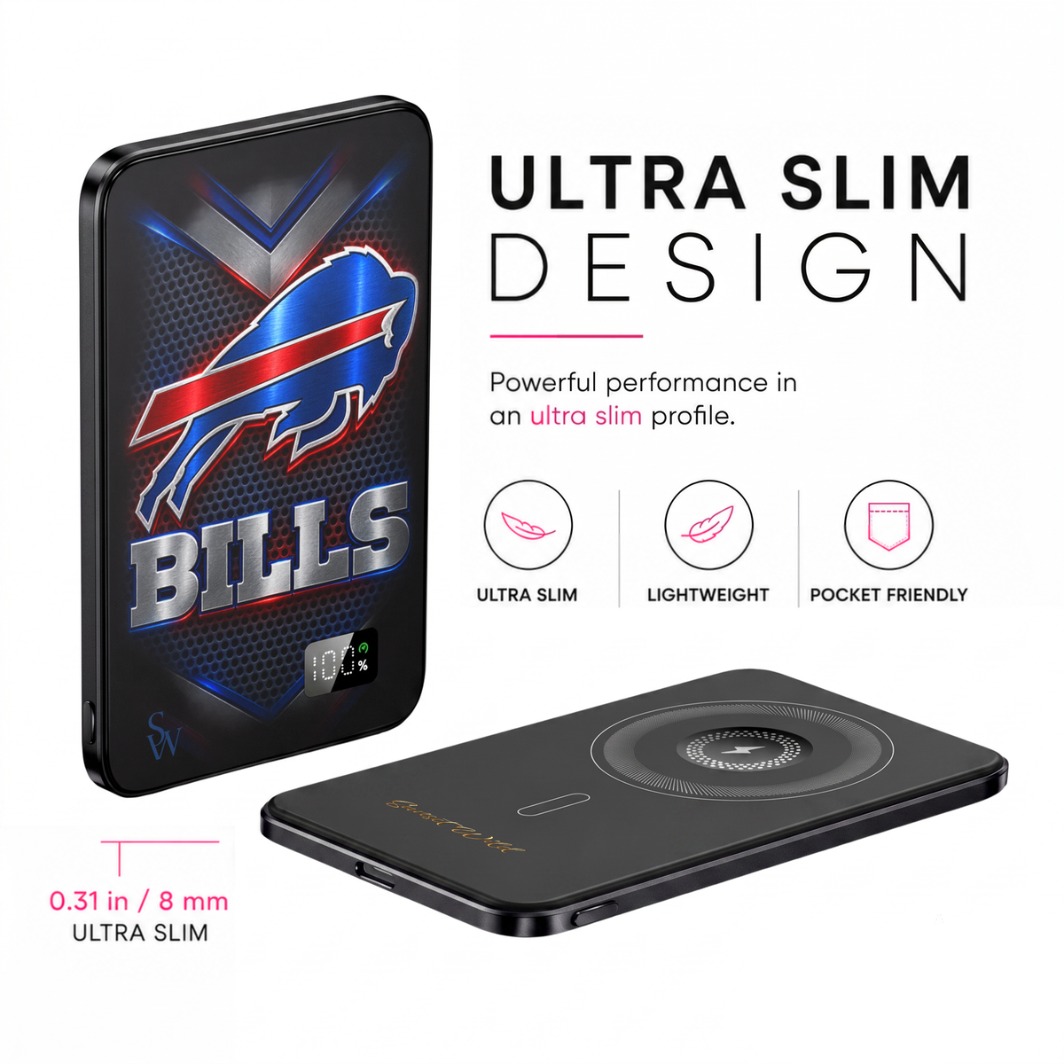 Bills Surge MagSafe Power Bank