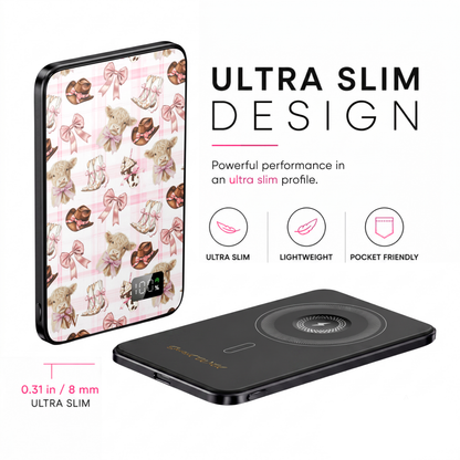 Coquette Cowgirl Power Bank