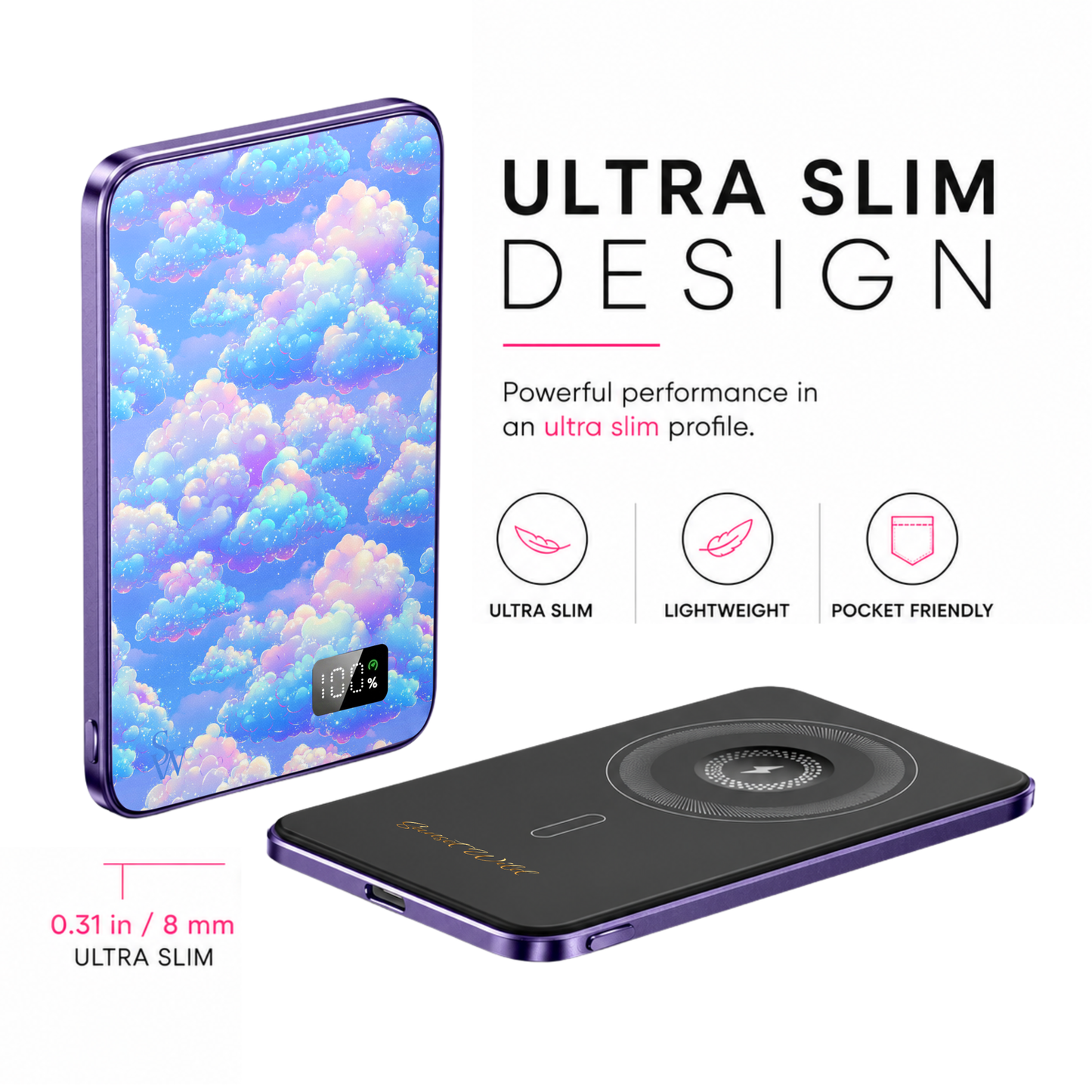Cotton Cosmos Power Bank