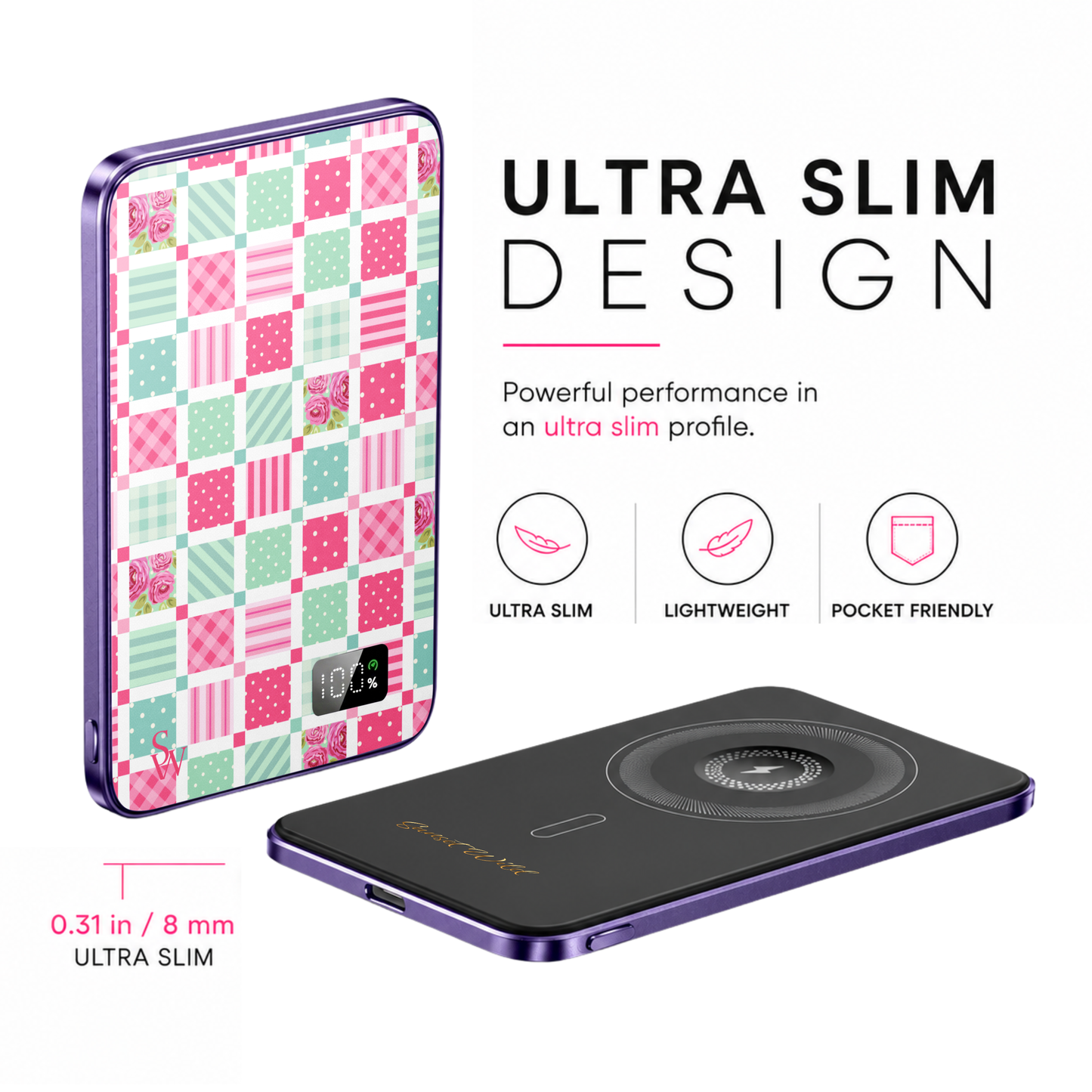 Country Quilt Power Bank