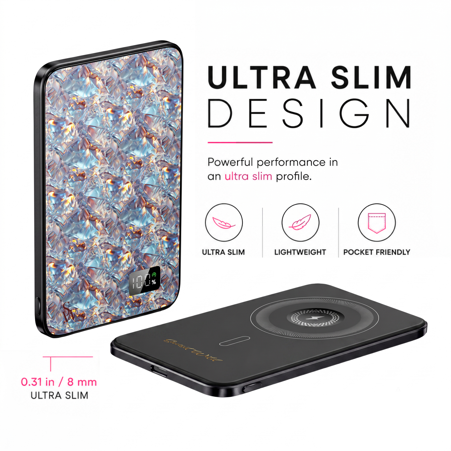 Frozen Flame Power Bank