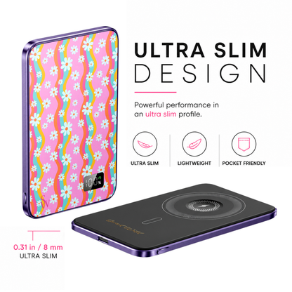 Groovy Bloom Power Bank