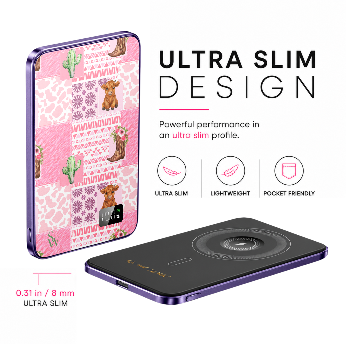 Highland Blush Power Bank