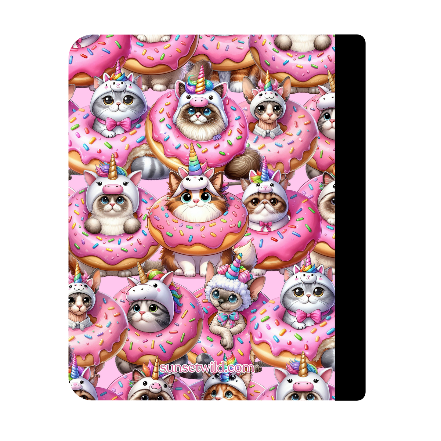 Caticorn Cravings Custom Notebook