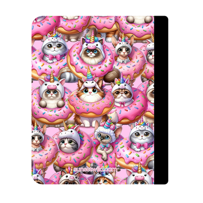 Caticorn Cravings Custom Notebook