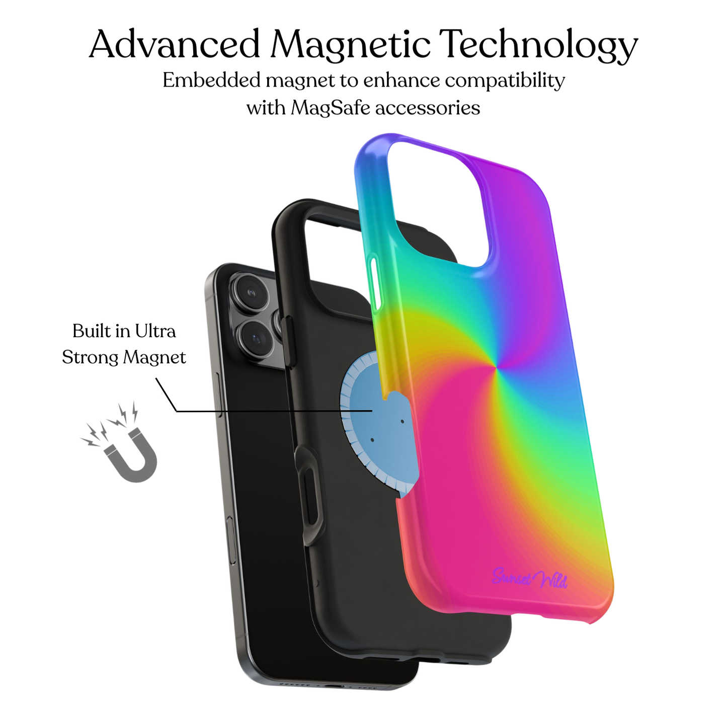 Feel the Rainbow Phone Case