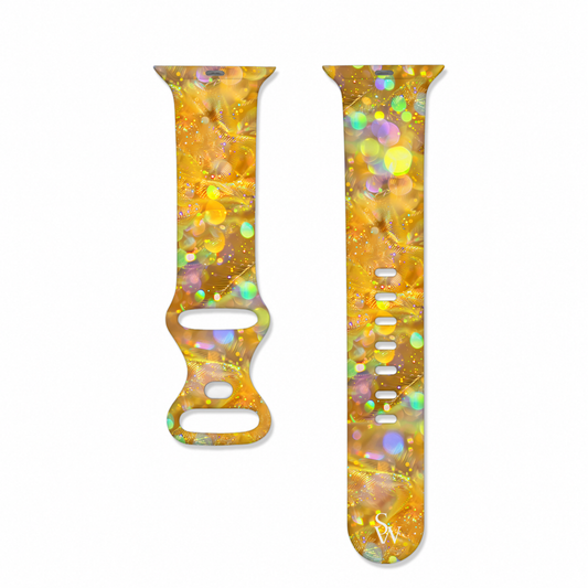 Golden Aura Watch Band