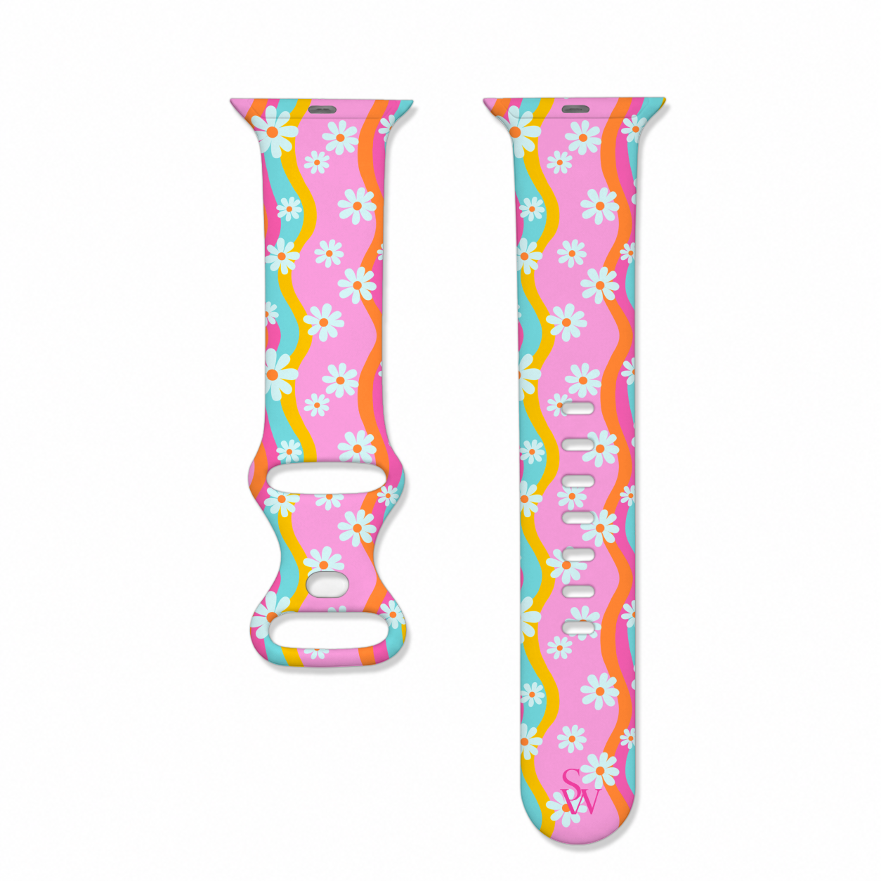 Groovy Bloom Watch Band