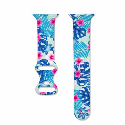 Island Bloom Watch Band
