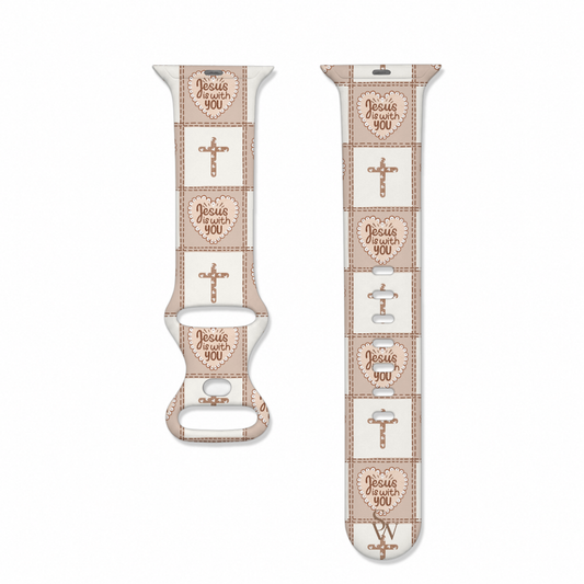 Jesus is with You Watch Band