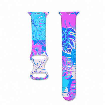 Moonlit Tropics Watch Band