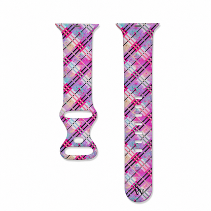 Preppy Plaid Watch Band