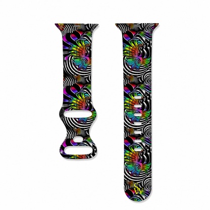 Rainbow Rave Watch Band
