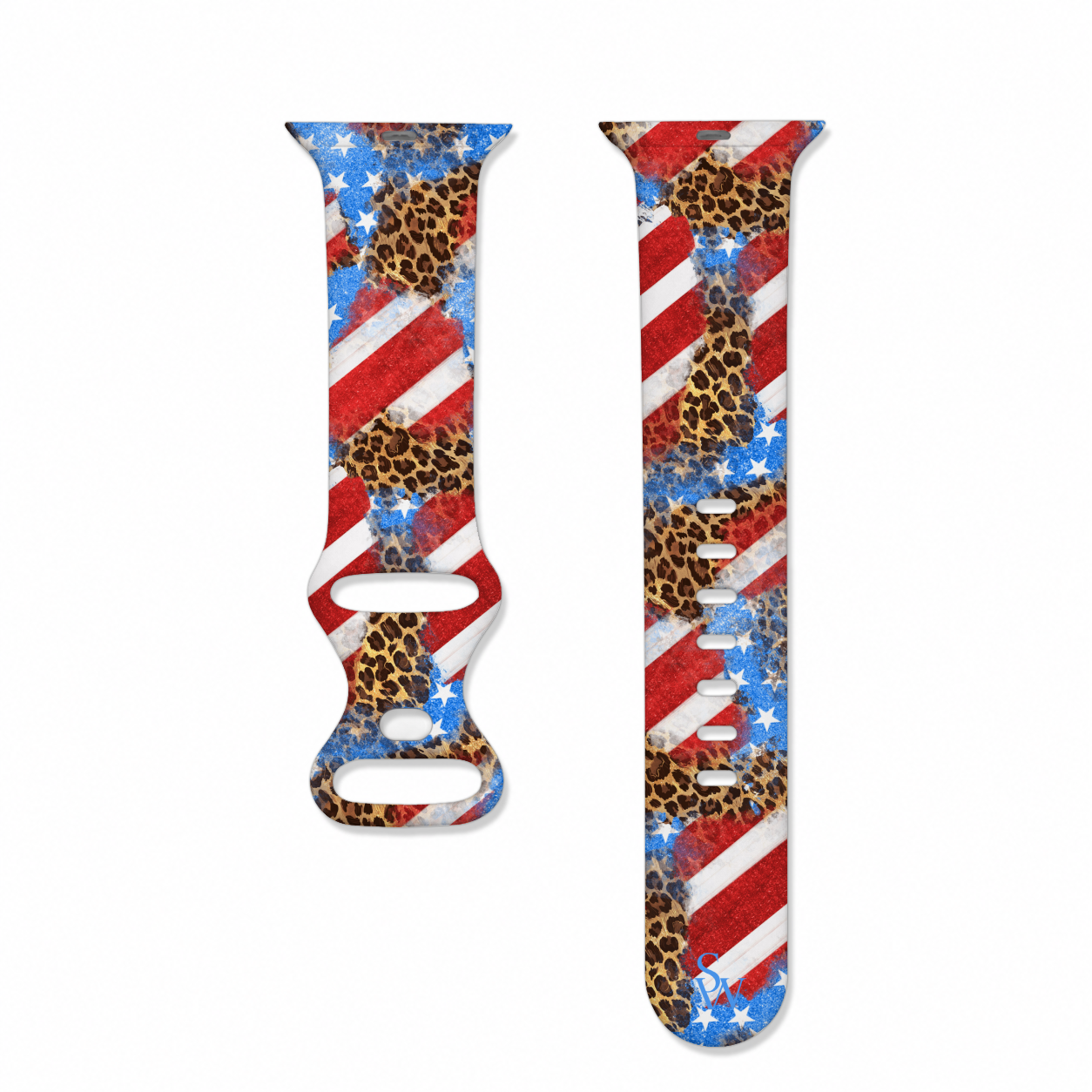 Red, White & Wild Watch Band