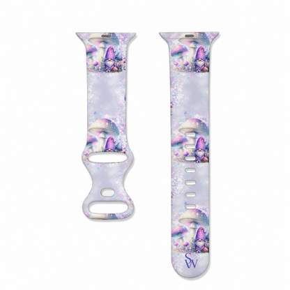 Starlit Shrooms Watch Band