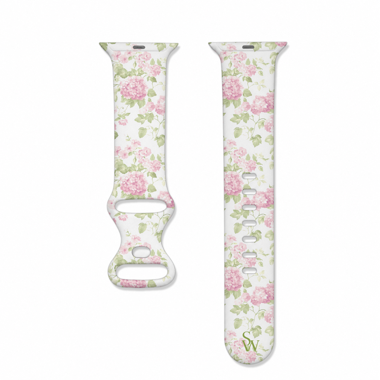 Vintage Hydrangeas Watch Band