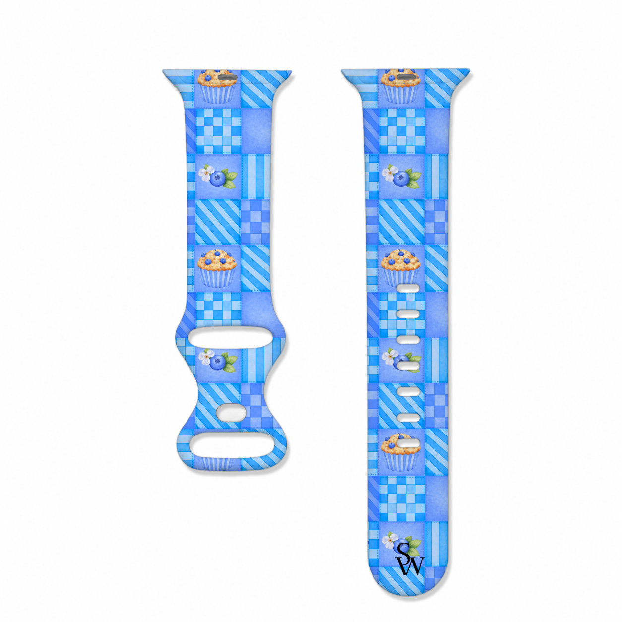 Blueberry Basket Watch Band