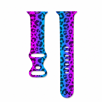 Electric Leopard Watch Band