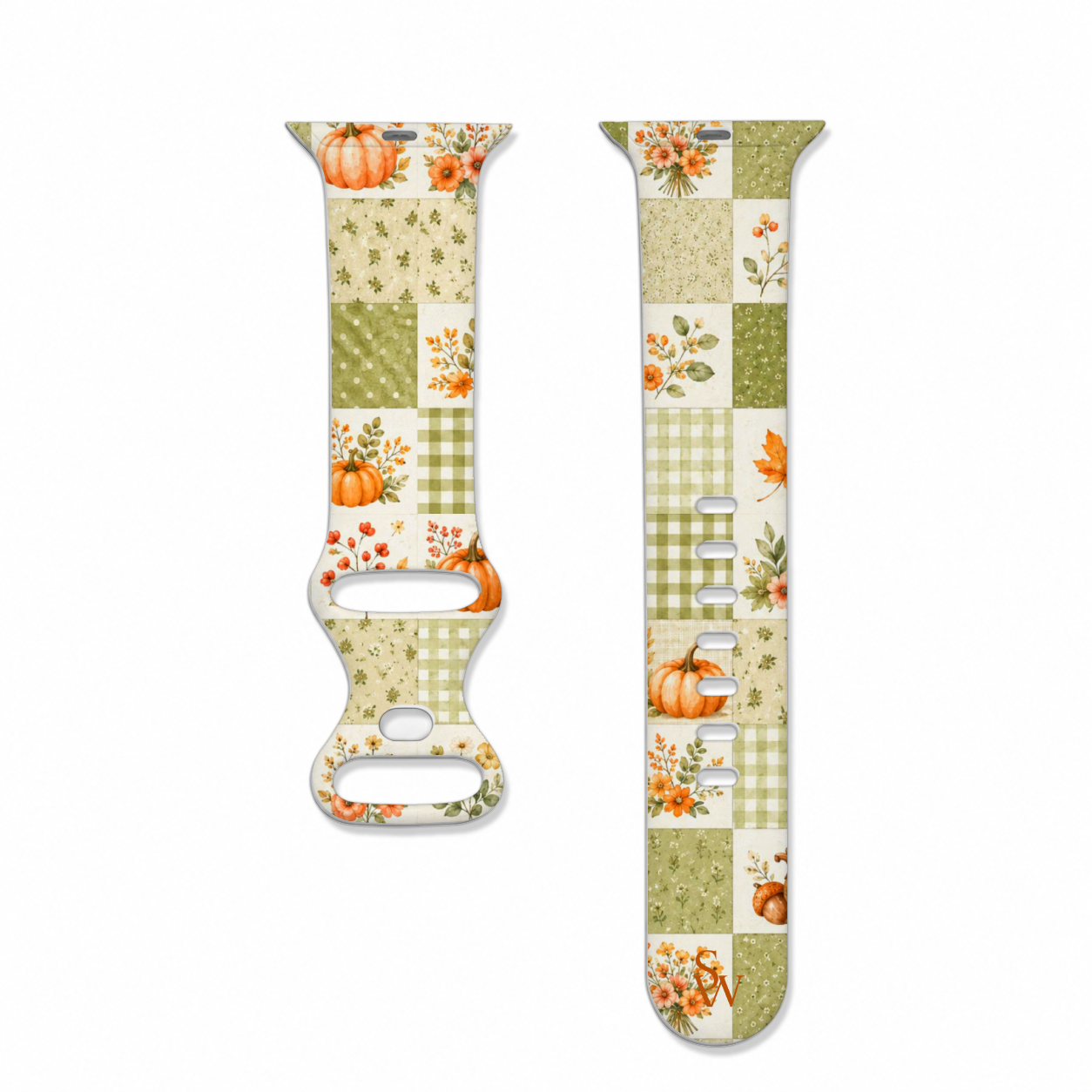 Pumpkin Patchwork Watch Band