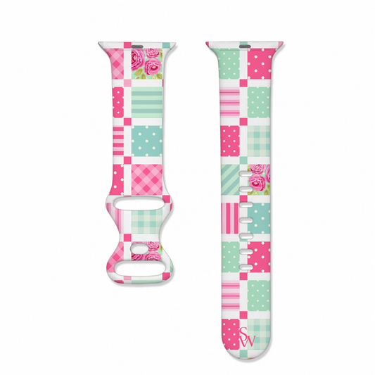 Country Quilt Watch Band